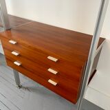 Modular css system bookcase by George Nelson by mobilier international