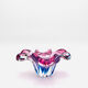 Sculptural bowl by Josef Hospodka, Bohemian Crystal, Chribska, circa 1960.
