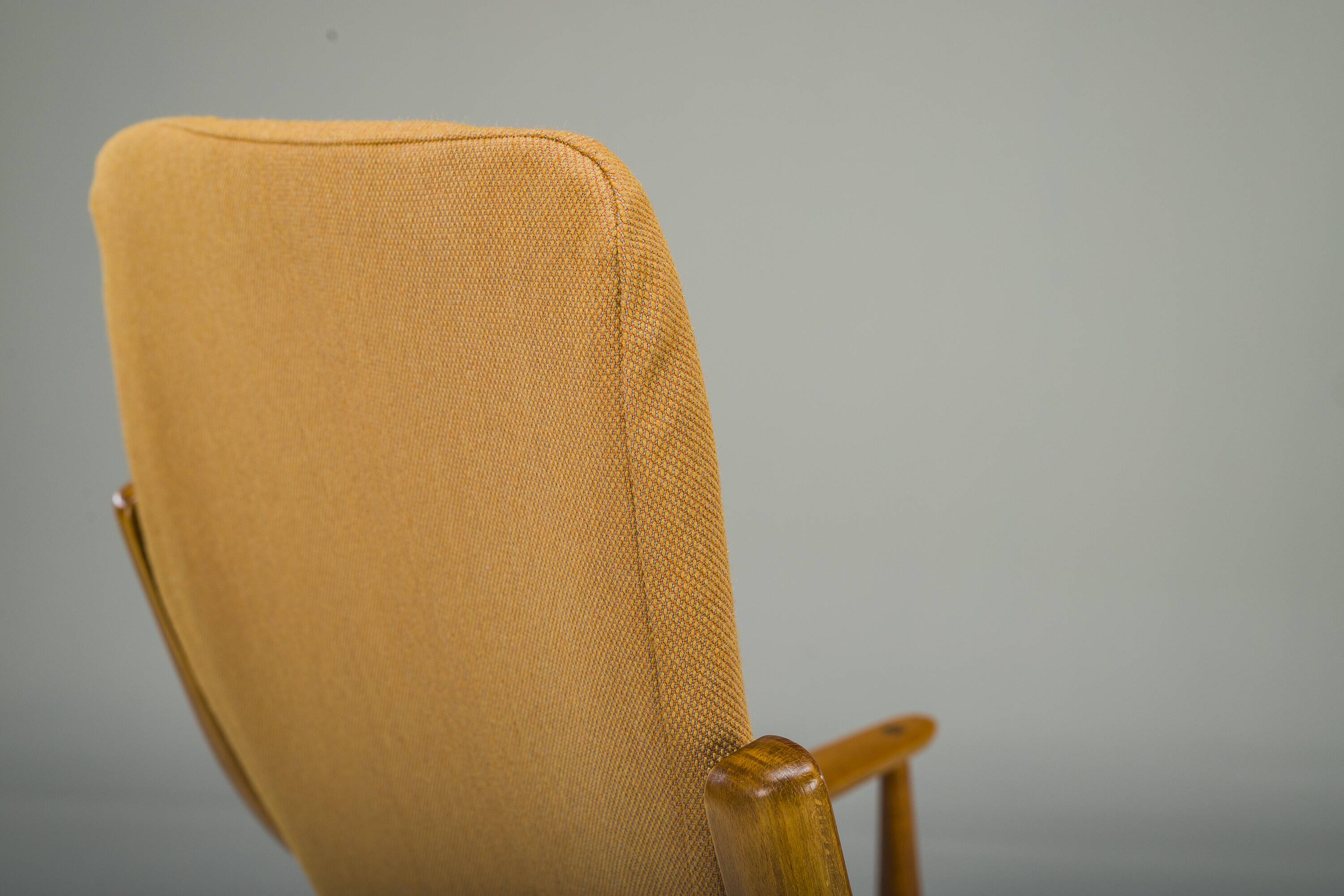 Mid-Century Teak Lounge Chair by Peter Hvidt & Orla Mølgaard for France & S
