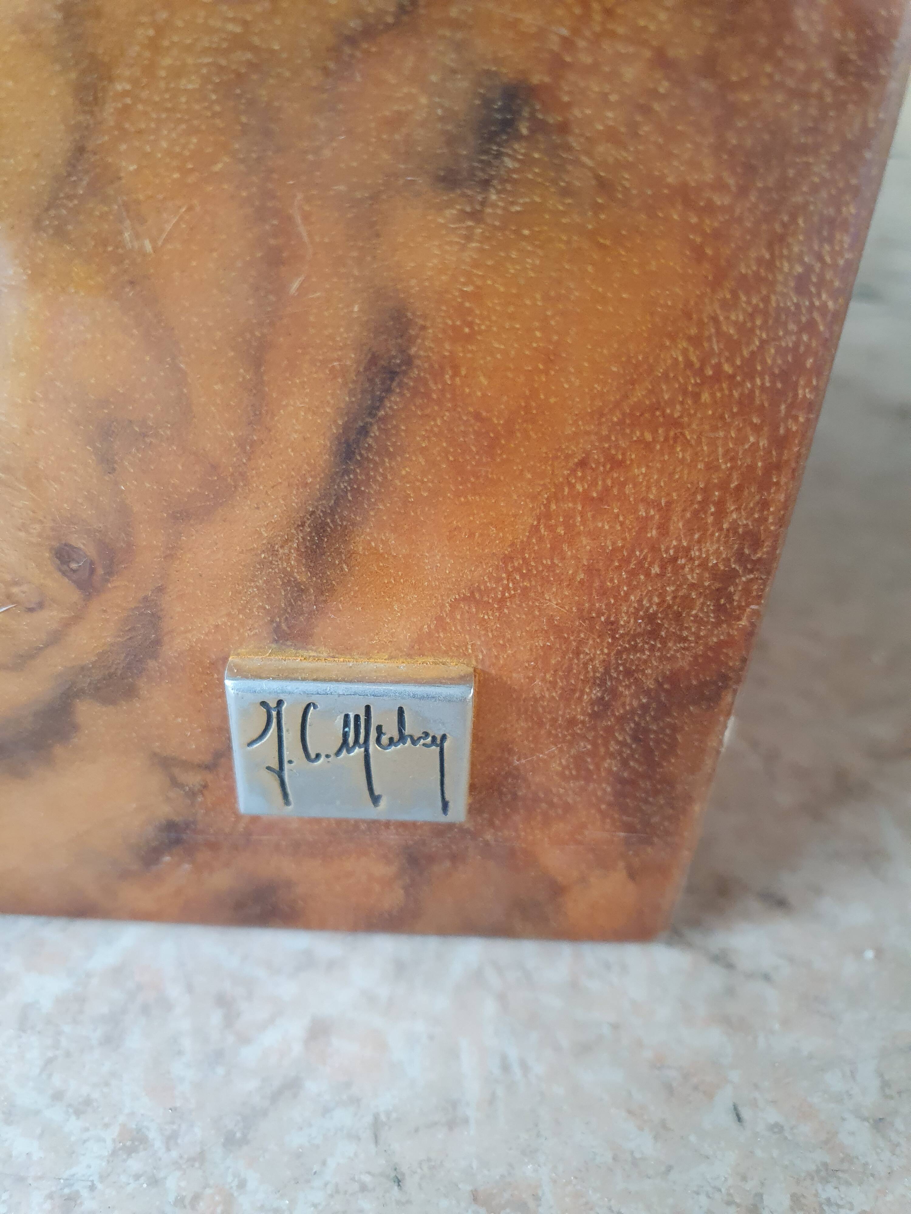 Coffee table by Jean Claude Mahey