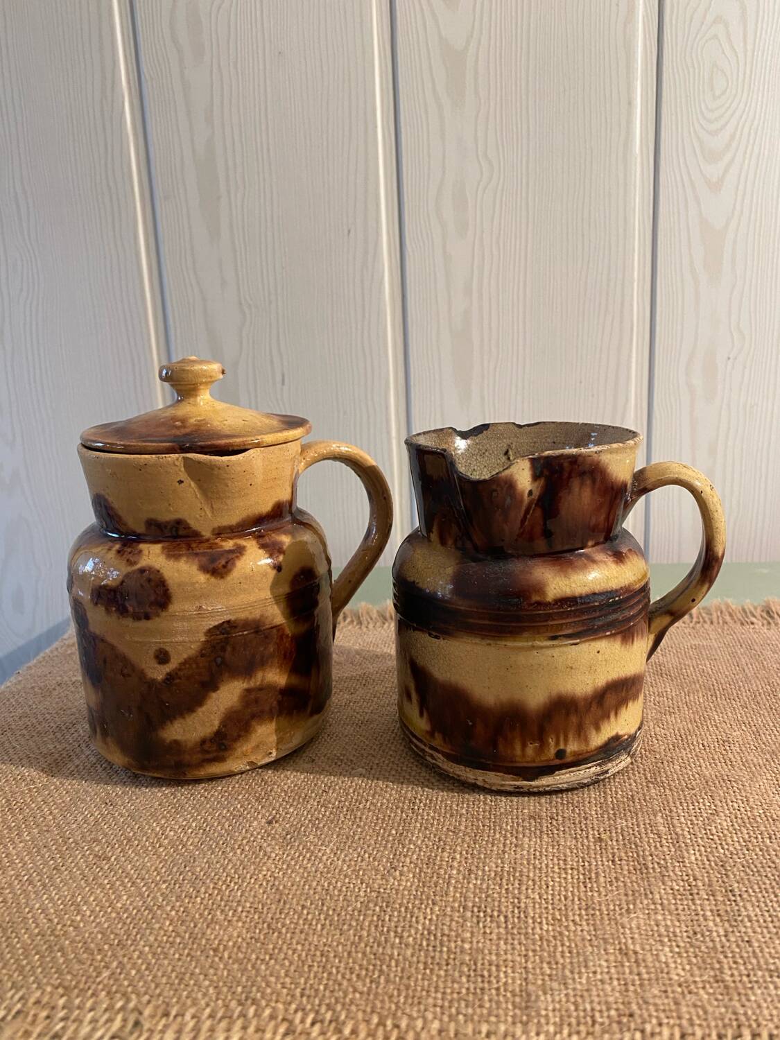 Old French Dieulefit pitcher