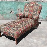 Old meridian armchair with armrests