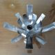 Flower wall lamp by Jocelyne Trocmé for oxar 1970