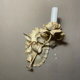 Wall lamp metal flower 60s