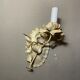 Wall lamp metal flower 60s