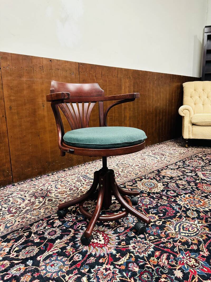 Classic English Thonet Desk Chair