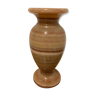 Pink stone vase