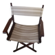 Folding director's armchairs
