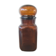 Amber glass jar