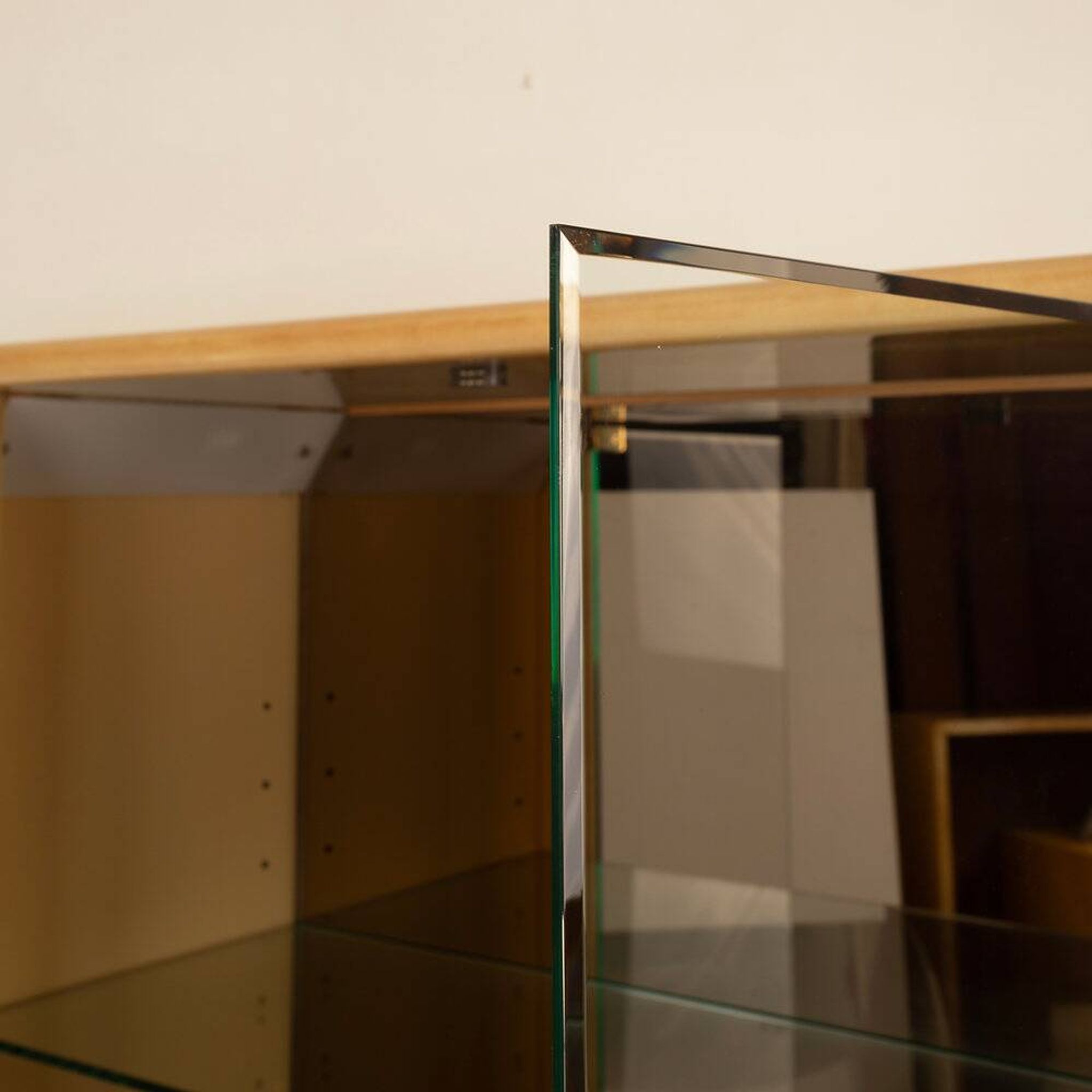 Parchment cabinet by Aldo Tura for Tura Milano