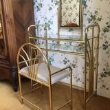 Hairdresser gold metal