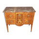 Louis XVI style chest of drawers with music attributes