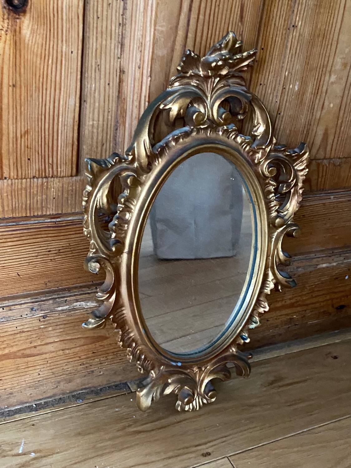 Golden mirror