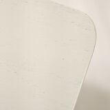 Wooden chest of drawers painted white