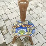 Chaise 3 pieds