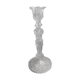 Old push-up in moulded thick glass