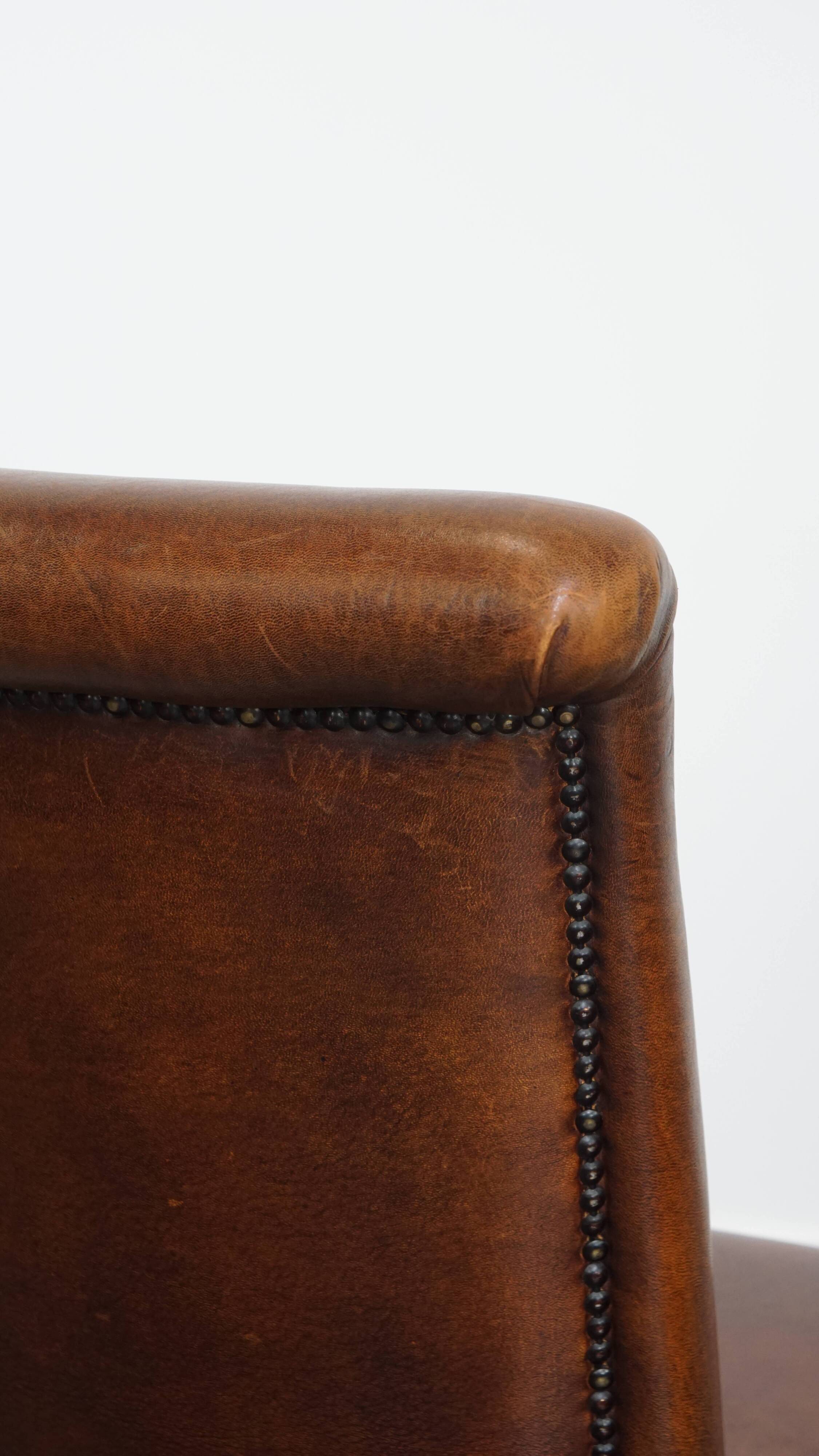 Set of 2 Sheepskin Dining Chairs