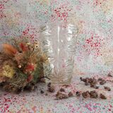 Vase verre épais