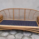 Rattan Sofa, 1980s