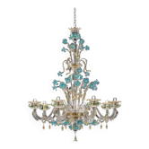 Lustre en verre de Murano 21ème siècle