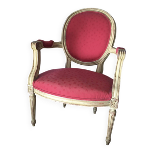 fauteuil médaillon style - louis