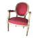 Louis XVI style medallion armchair