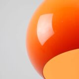 Space Age Orange Jolly Pendant Lamp from Guzzini, 1960s