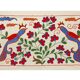 Vintage Turkish hand-knotted rug 45x96cm