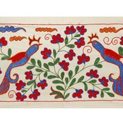 Vintage Turkish hand-knotted rug 45x96cm