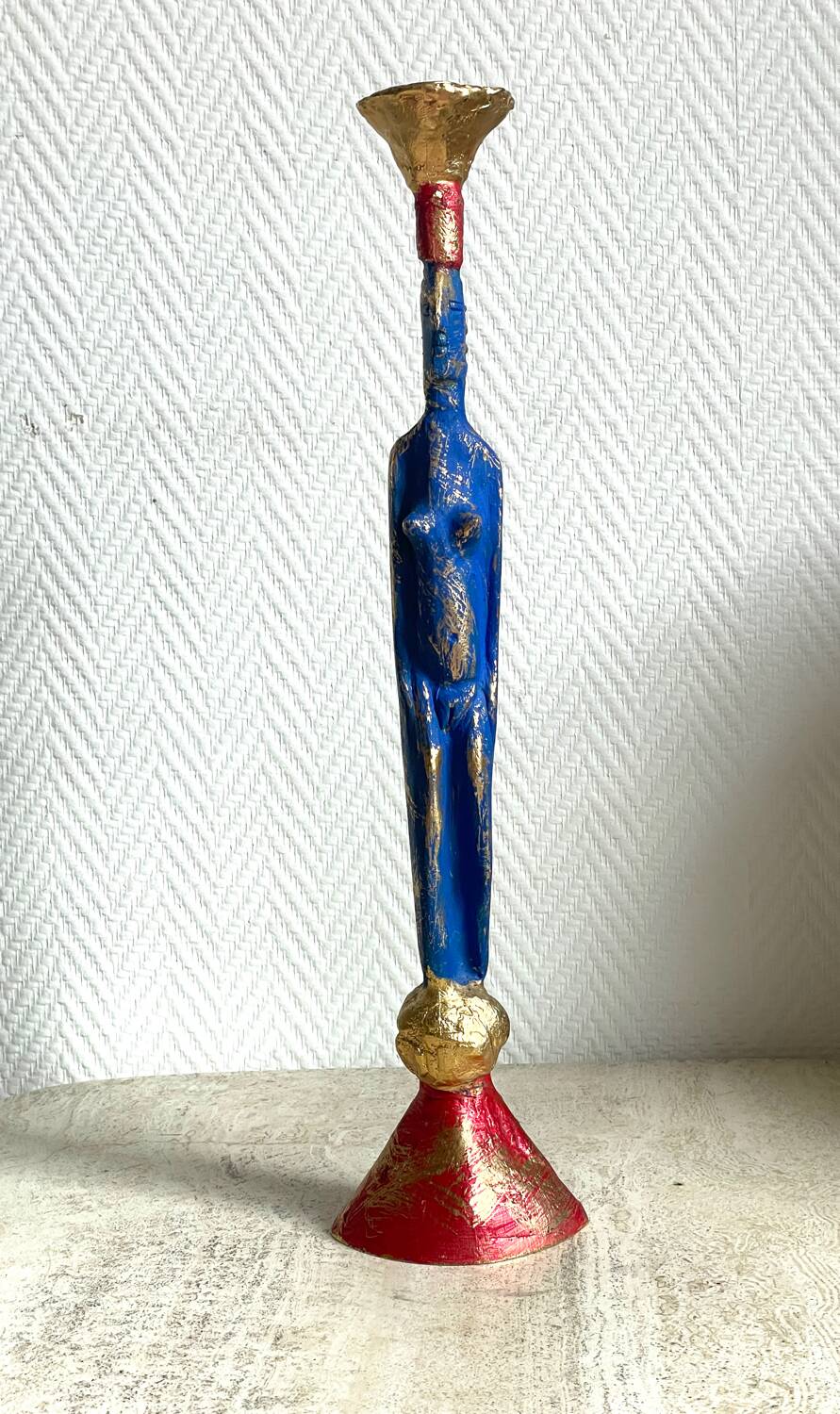Candlestick by Pierre Casenove, fondica, 1990