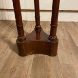 Selette en acajou de style empire a colonnes
