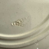 Set of 8 gien 1937 garland soup plates