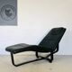 VINTAGE MID-CENTURY BLACK LEATHER CHAISE LOUNGE BY INGMAR RELLING