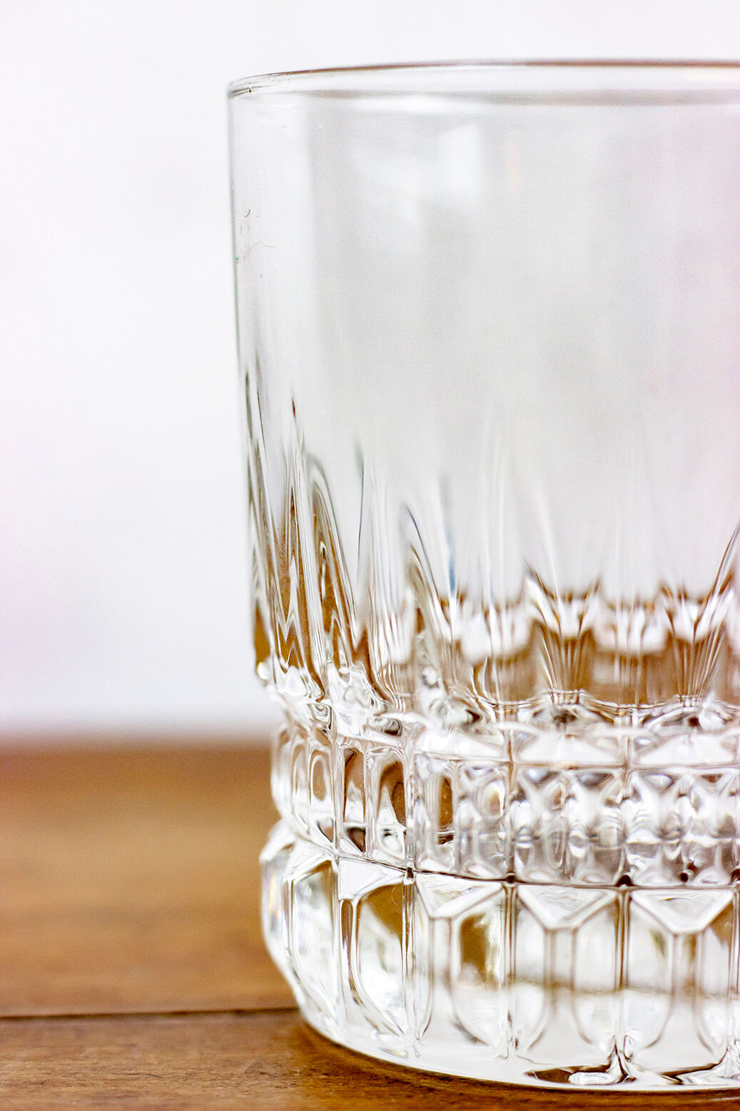 Paire de verres à eau style art déco