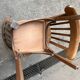 Pair of vintage wooden bistro chairs