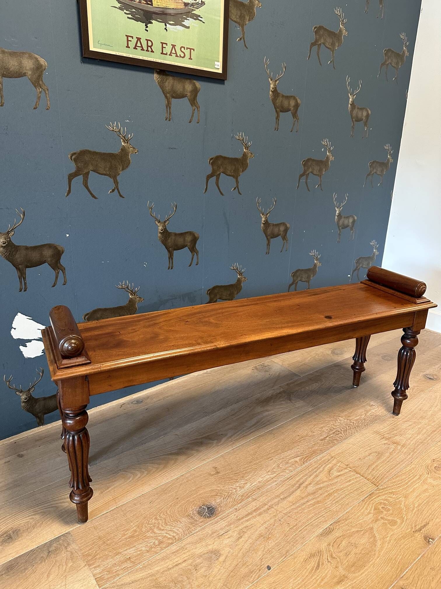 Antique window seat