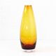Straw yellow Scandinavian vase