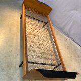 Bed one place in wood