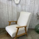 Restored vintage armchair