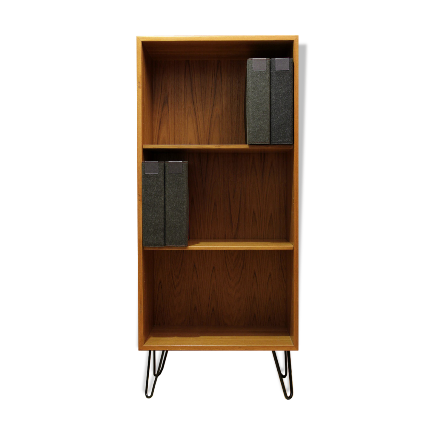 Danish teakwood bookcase by Gunni Omann for Omann Jun, 1960s