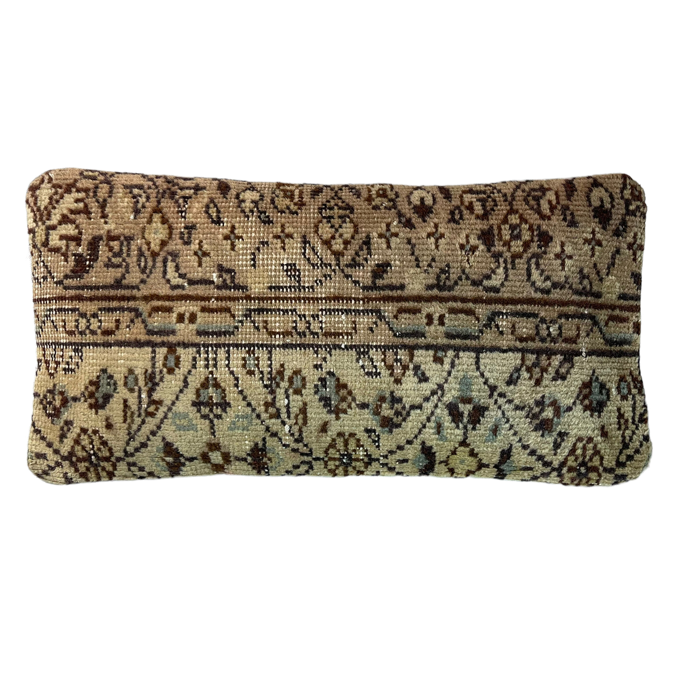 Housse de coussin vintage turque faite à la main 30 x 60 cm