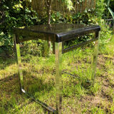 Design side table in plexiglas