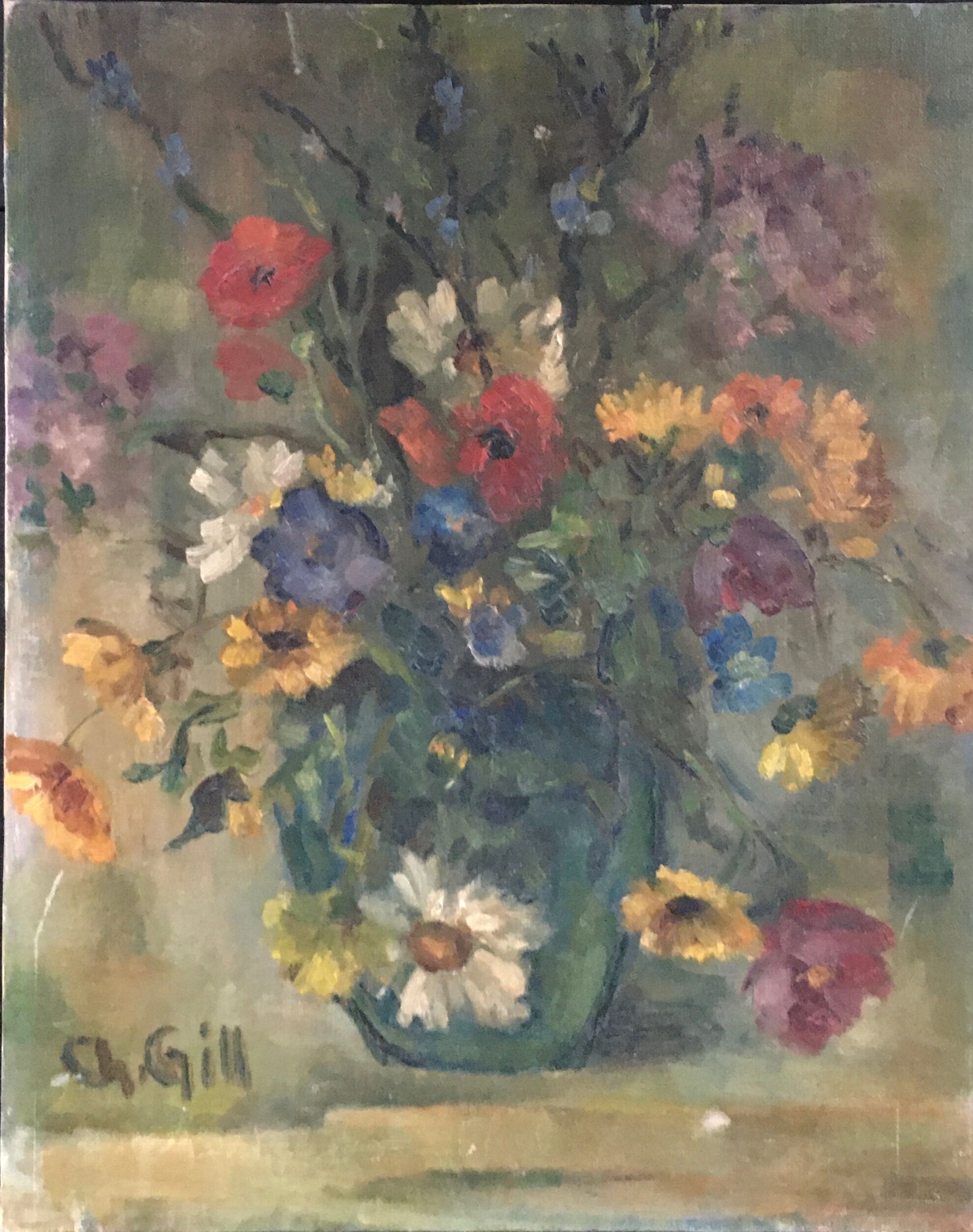 Table bouquet country