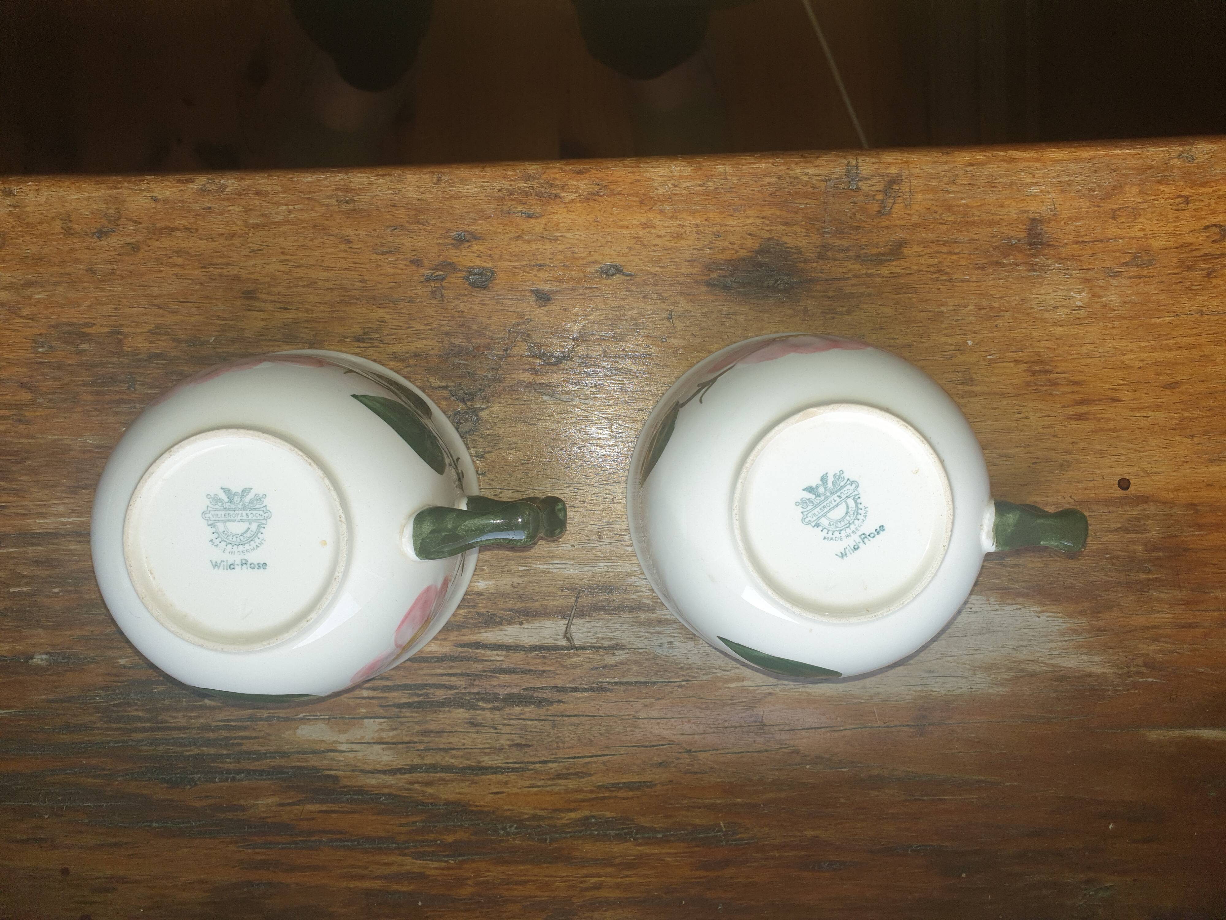 Villeroy & Boch cup duo "Wild rose"