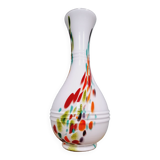 Large vintage vase in colored opaline glass, 1960s-70s