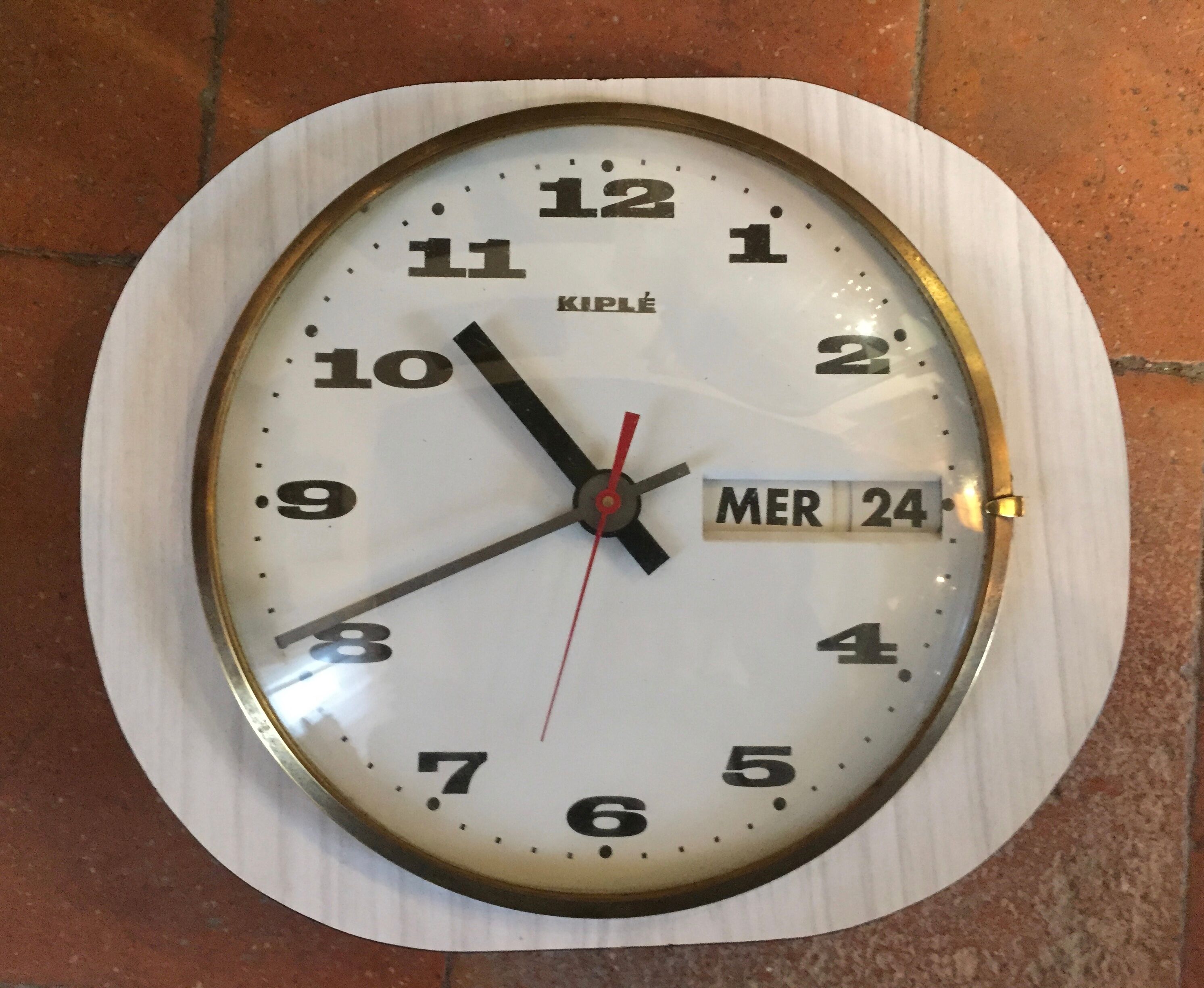 Pendulum in formica "Kiplé", 60 years