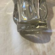 "Giraffe" vase in crystal – Vannes Crystal Works – 26.5 cm