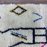 Colorful Moroccan wool rug 150/250cm