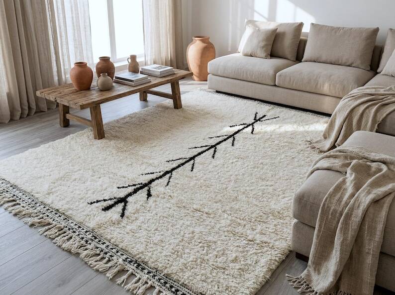 Traditional Moroccan Rug 200cm x 300cm