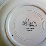 Five dessert plates Sylvestre edition of Longchamp